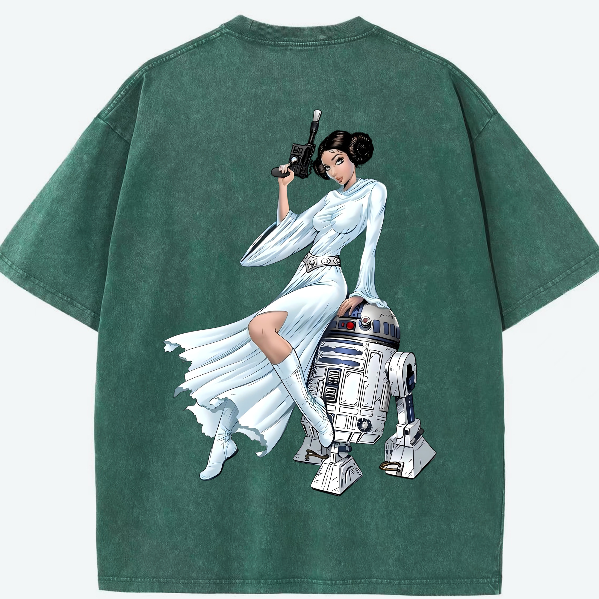 （画像用） スター・ウォーズ Star Wars 綿100% ヴィンテージ風 半袖Tシャツ（背面プリント）